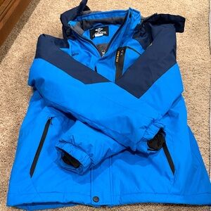 Blue Kids Puffer Jacket